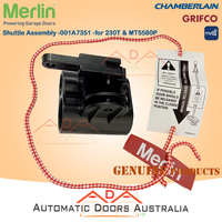 MERLIN 230T & MT5580P SHUTTLE ASSEMBLY sectional door part -#001A7351