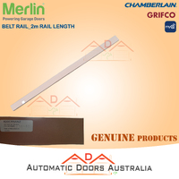 Merlin_ BELT RAIL_2m RAIL LENGTH 820CR5ANZ ( TILT DOOR OR SECTIONAL)