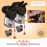 ATA GDO6v3 EASYROLLER AUTOMATIC GARAGE ROLLER DOOR OPENER X2