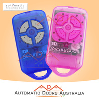 PTX4 TWIN PACK (PINK & BLUE) SECURACODE GARAGE DOOR REMOTES PTX-4, GDO-6, GDO-7