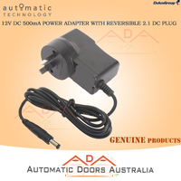 ATA_12V DC 500mA POWER ADAPTER WITH REVERSIBLE 2.1 DC PLUG