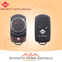 B&D TB7v1 – Black Garage Door Remote