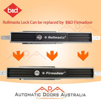 B&D Rollmasta Garage Roller Door Lock & Keys 52001 = B&D Firmadoor Roller Door Lock