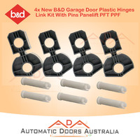 4x New B&D Garage Door Plastic Hinge Link Kit With Pins Panelift