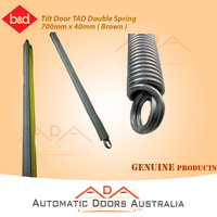 Tilt Door Springs – 40mm Diameter x 700mm //ORANGE COLOUR//