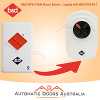 B&D WTB-5 WALL BUTTON _ SUPPLY WITH WTB-8 NEW WALL BUTTON 
