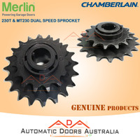 MERLIN 230T & MT230 DUAL SPEED SPROCKET