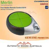 Merlin_E970M_Four Button Remote Control (Security+ 2.0 & Security+)