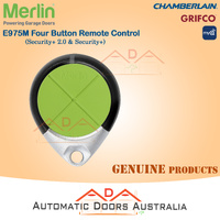 Merlin_E975M Four Button Remote Control (Security+ 2.0 & Security+)