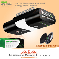 ECO 1000N Residential Sectional Garage Door Opener  /// Power Head Only /// NO RAIL OR TRACK ////
