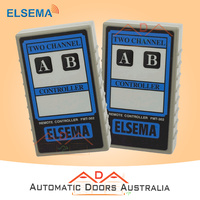 Elsema FMT-302 Garage Door Remote Hand Transmitter 27.145MHz FMT302 x 2