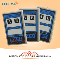 Elsema FMT-302 Genuine Garage Door Remote Control 27.145MHz 10 Dip switch x 3