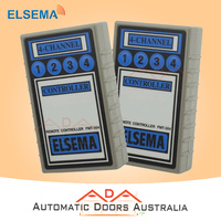 Elsema FMT304 Garage Remote 4 Button Hand Remote 27.145MHz 10 Dipswitches x2
