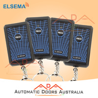Elsema KEY-301 Original 12 Dip Switch 27.145MHz Hand Remote Control x4