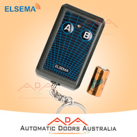 KEY-302 Elsema Garage Door Remote 2 Button, 10 Dipswitches 27.145MHz Transmitter