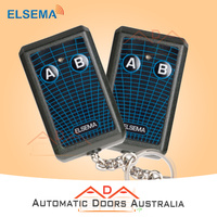 2 x KEY302 ELSEMA GARAGE REMOTES - -10 DIP SWITCHES_ SUBSTITUTED BY KEY304