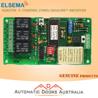 ELSEMA_GLR2703 _ GIGALINK 27MHz 3 Channel receiver, 3 Relay outputs, 11-28V AC/DC,