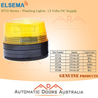 ELSEMA_ST12 Series Flashing Lights. 12 Volts DC Supply