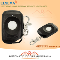 Elsema PentaFOB One Button Keyring Blue FOB43301 BLACK Garage Door Remote Control