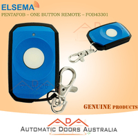 Elsema PentaFOB One Button Keyring Blue FOB43301 BLUE Garage Door Remote Control