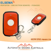 Elsema PentaFOB One Button Keyring Blue FOB43301_ORANGE Garage Door Remote Control