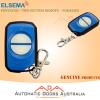 Elsema FOB43302_BLUE PentaFOB Red Two Button Remote Control
