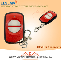 Elsema FOB43302_RED PentaFOB Red Two Button Remote Control