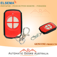 Elsema FOB43304_RED   PentaFOB - FOUR Button Remote Control