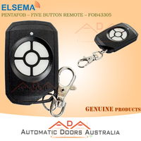 Elsema FOB43305_BLACK  PentaFOB - FIVE Button Remote Control