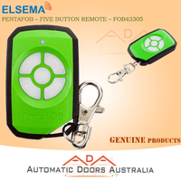 Elsema FOB43305_GREEN  PentaFOB - FIVE Button Remote Control