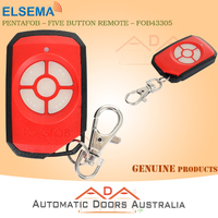 Elsema FOB43305_RED   PentaFOB - FIVE Button Remote Control