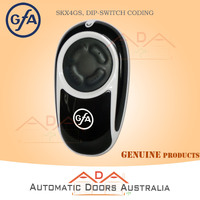 GfA_TRANSMITTER 4 CHANNEL - SKX4GS, DIP-SWITCH CODING, INCL. 12V BATTERY, LED INDICATOR