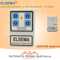 ELSEMA GIGALINK 433.92MHZ 4_ BUTTON REMOTE – GLT43304