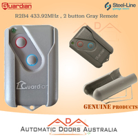 Guardian R2B4 433.92MHz ..2 Button Grey _ Garage door remote