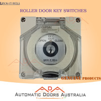 ROLLER DOOR KEY SWITCH WITH IP66 WATER RESISTANT ENCLOSURE