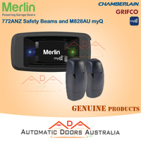 Merlin_myQ Gate Connectivity Kit includes 772ANZ Safety Beams and M828AU myQ Gateway