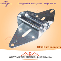 Steel Hinge 2.0mm Standard – No.2 for Sectional Garage Doors X 2 //DUAL PACK//