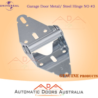 Steel Hinge 2.0mm Standard – No.3 for Sectional Garage Doors X 2 //DUAL PACK //