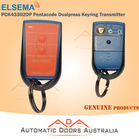Elsema Pentacode Dualpress Keyring Transmitter/Remote PCK43302DP