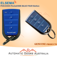 Elsema PCK43304 PentaCODE_BLUE  FOUR Button Remote Control