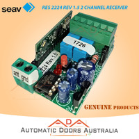 SEAV RES 2224 REV 1.5 _2 CHANNEL RECEIVER  RIC NO STILO 433MHz