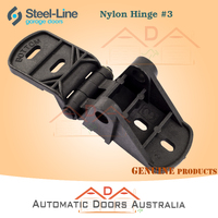 Steel-line  Nylon Hinge #3 for Sectional Doors x 2 ( Duel Pack)