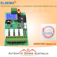 ELSEMA-GLR43304, 4 Channel Gigalink® Series 433MHz Receiver