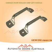 GARAGE DOOR ROLLED GRIP LIFT HANDLE X 2